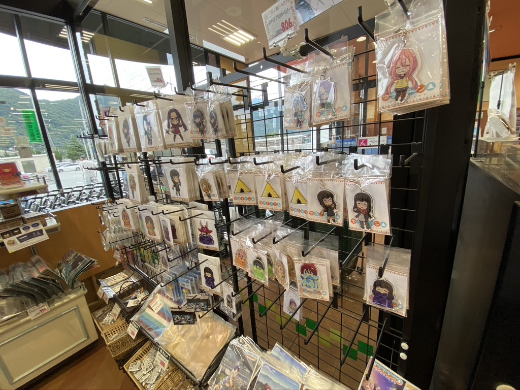 Laid-Back Camp goods sales