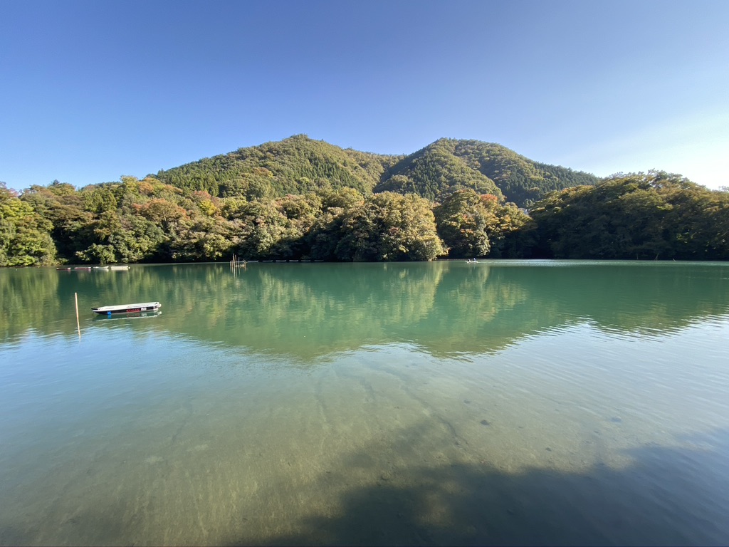 秋山川の様子