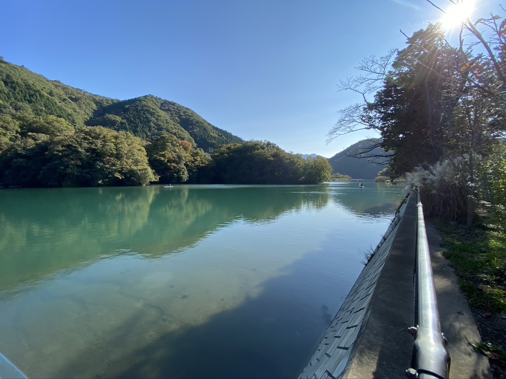 秋山川の様子