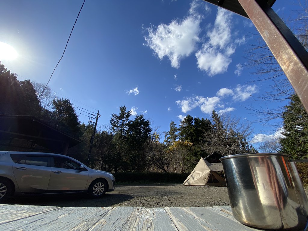 Campsite scenery