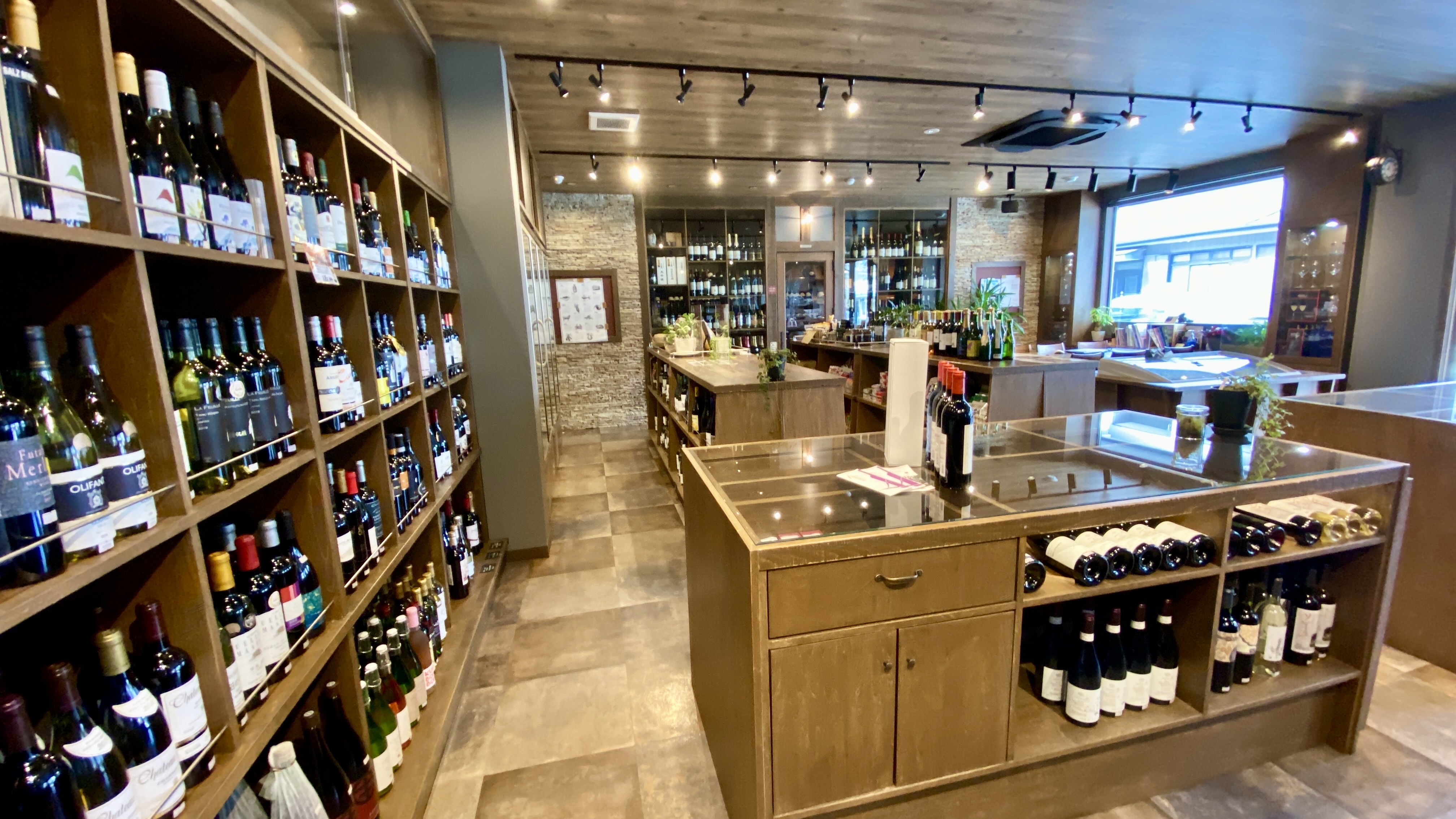 Inside the store