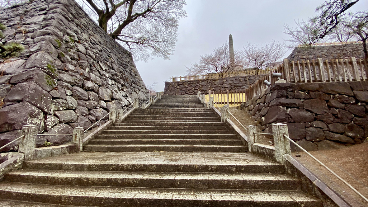 Stone steps