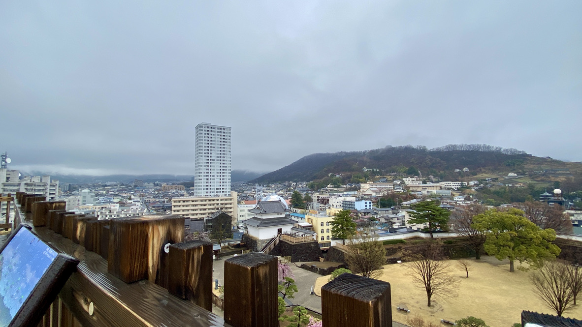 View from the castle tower (northeast side)