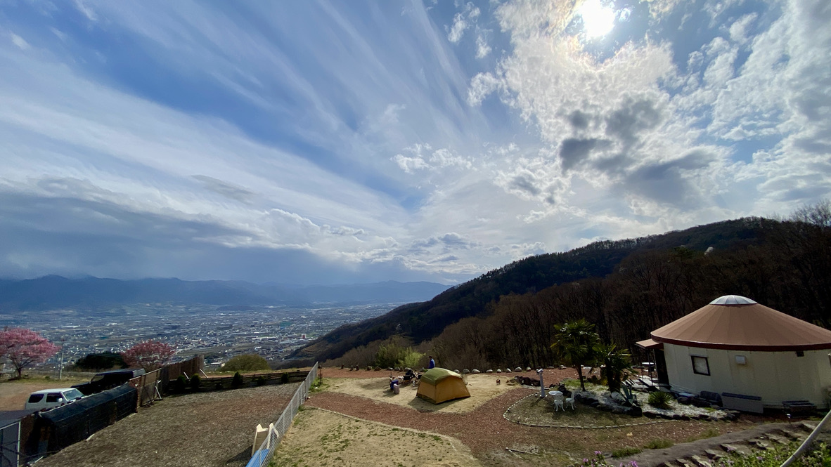 日中の景色