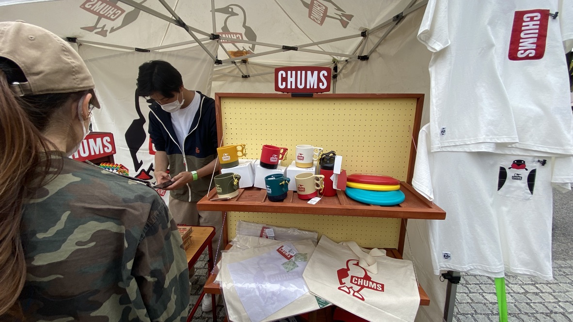 CHUMS Booth