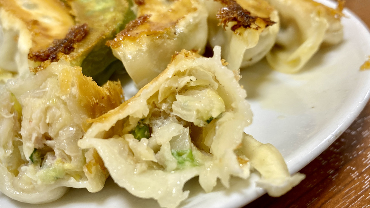 Dumplings at a Chuka Hanten