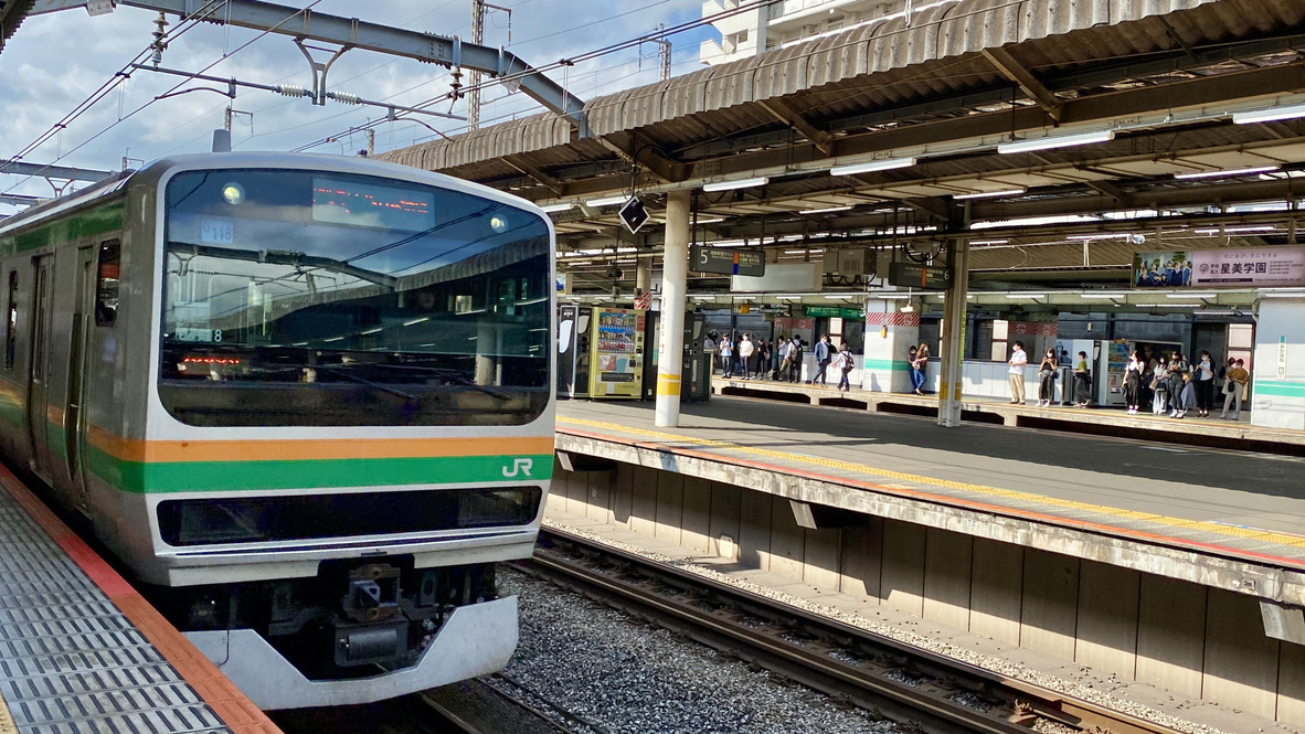 Rapid Line from Ueno to Tokyo