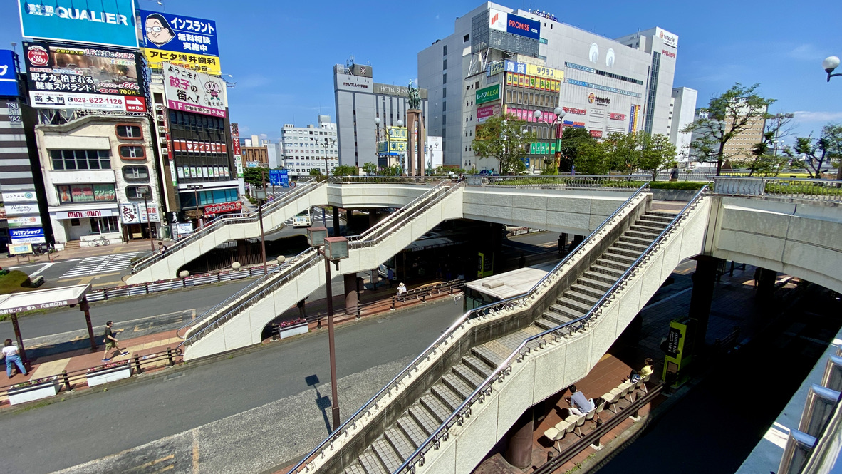 Utsunomiya Station West Exit