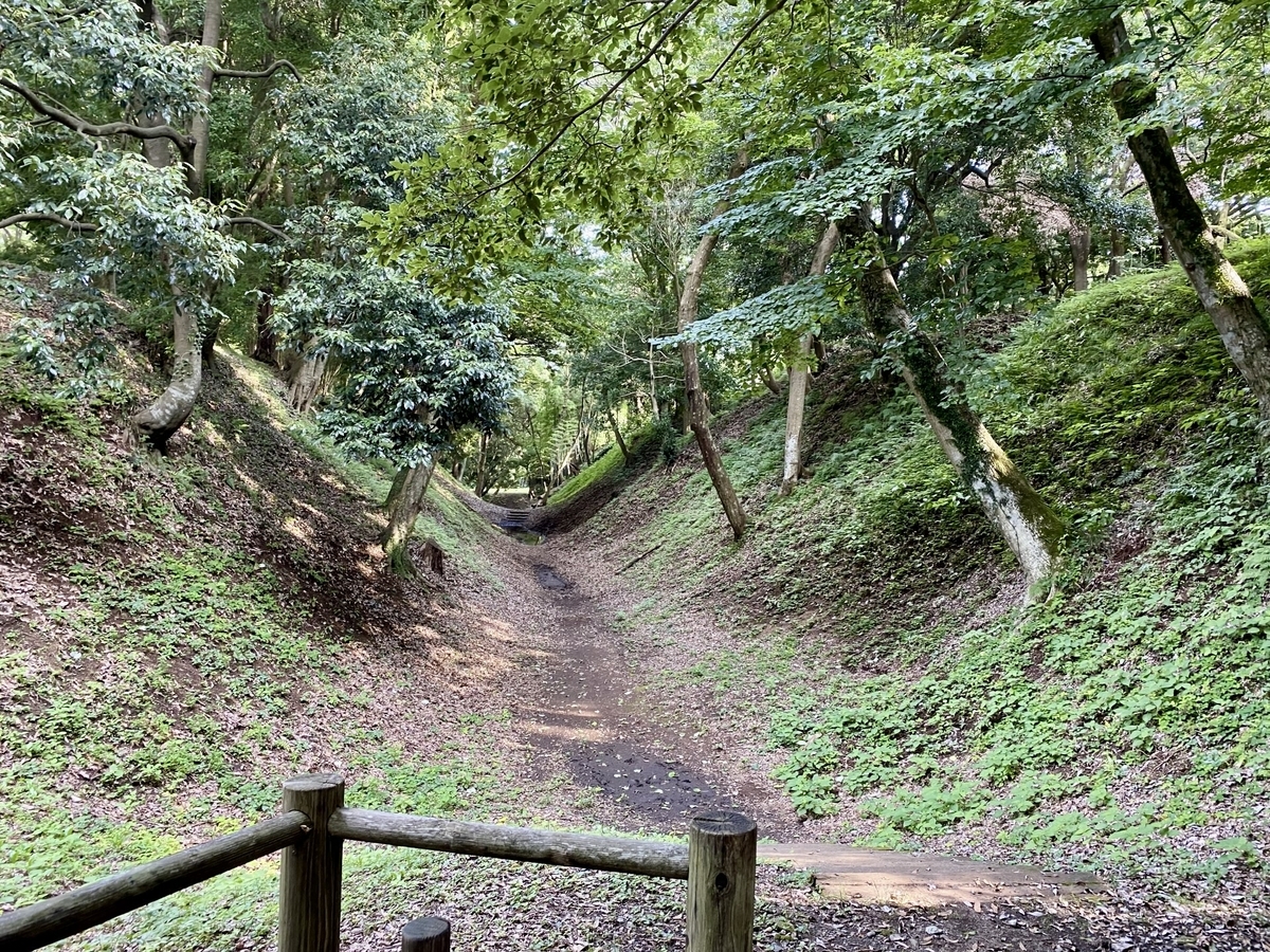 오다와라성 코미네 오카네노다이 오호리키리의 참도