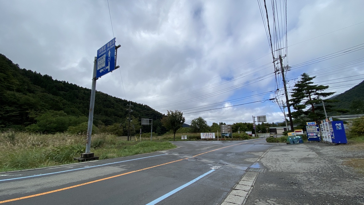View from Saiko Higashiguchi bus stop