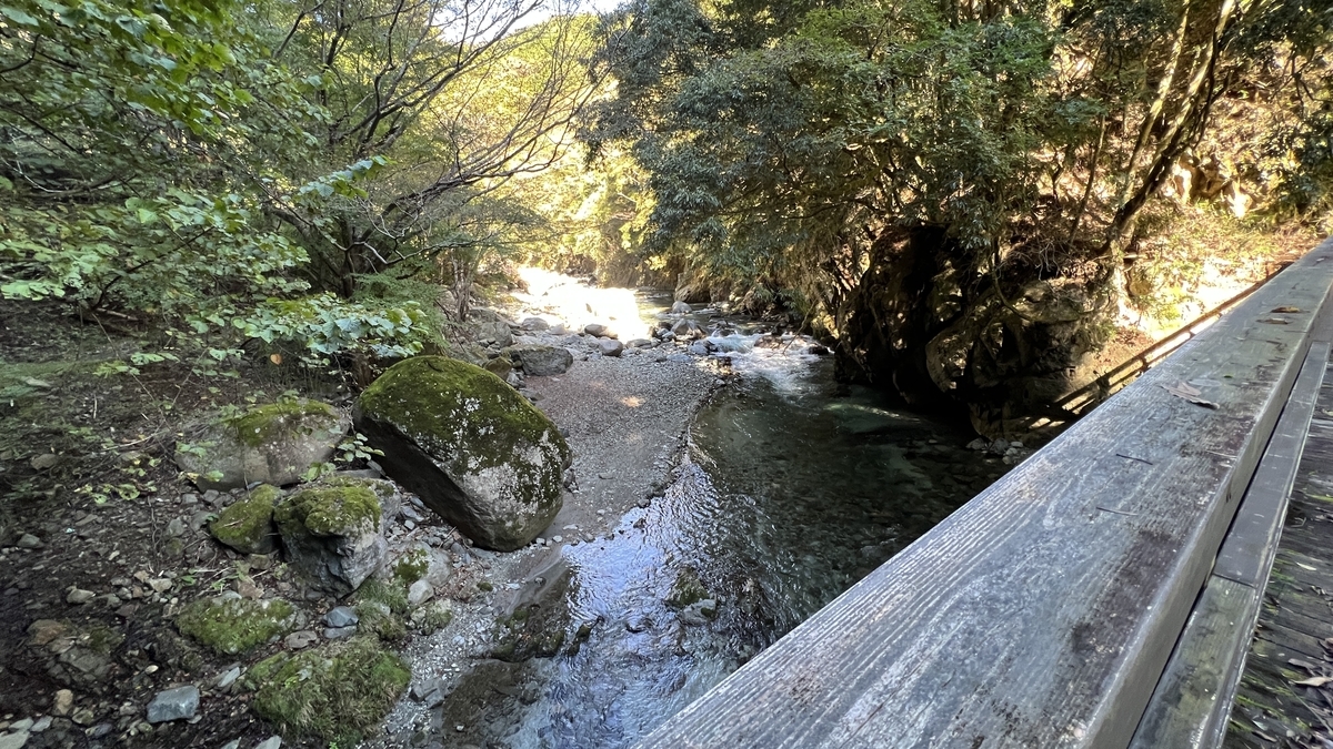 View from the bridge