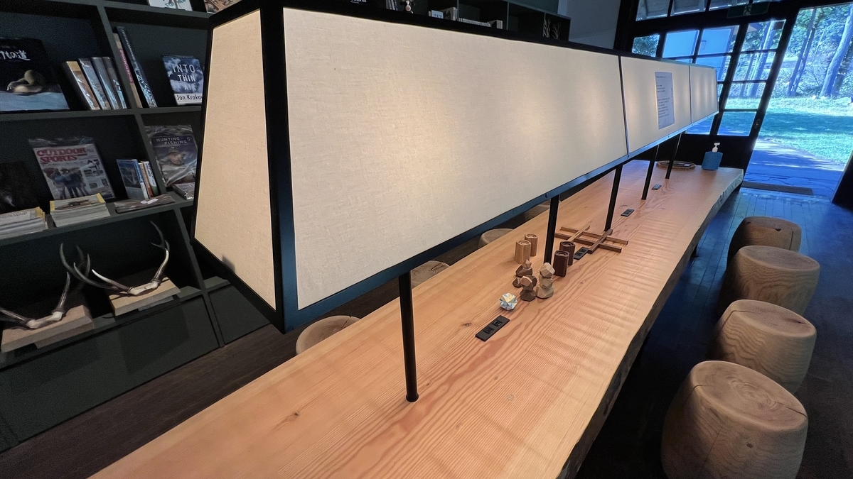 Tables with power outlets