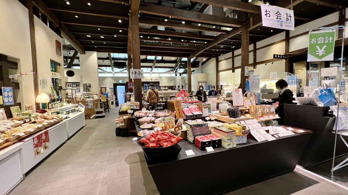 Inside the shop
