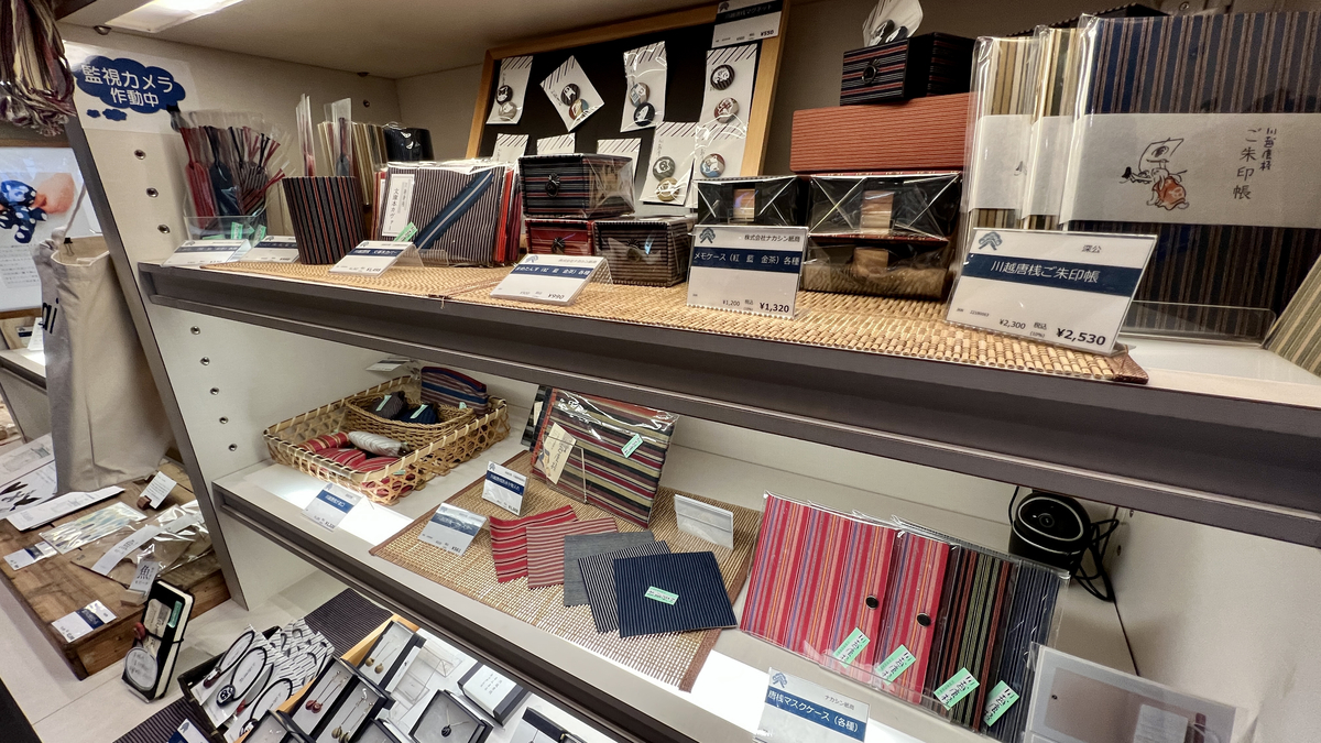 Traditional crafts display