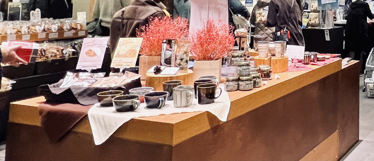 Traditional crafts display