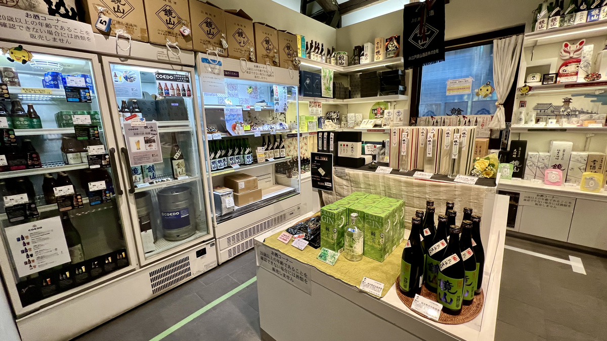 Alcohol section