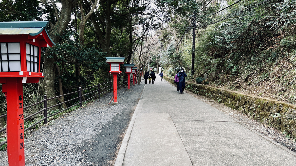 Red Lanterns and Path