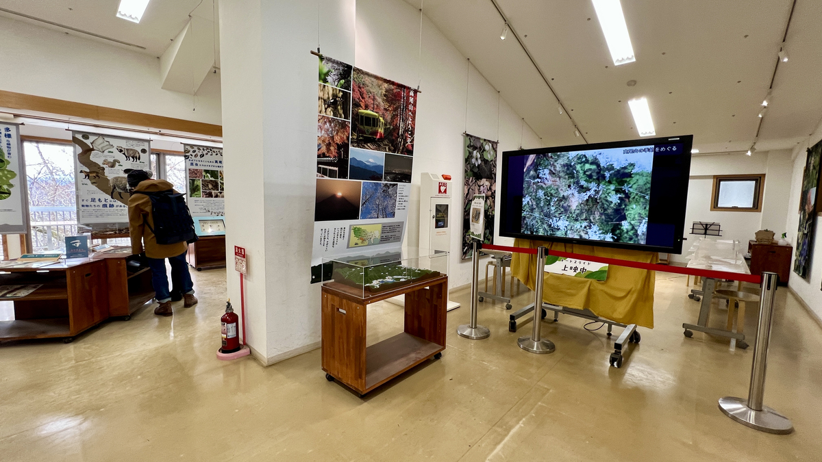 Inside the Visitor Center