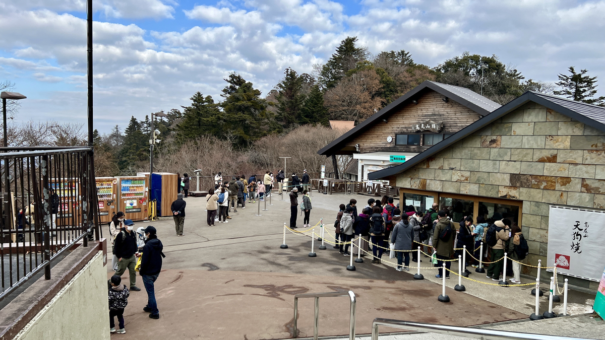 Takaosan Station for the Cable Car