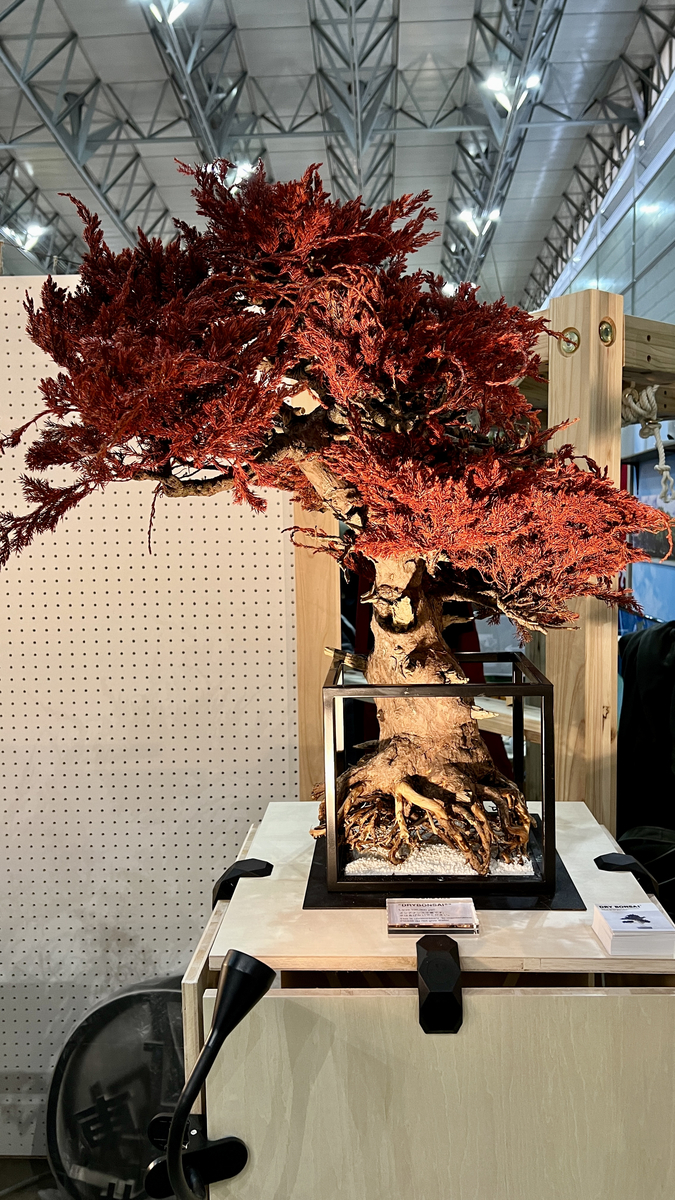 乾燥盆栽展台
