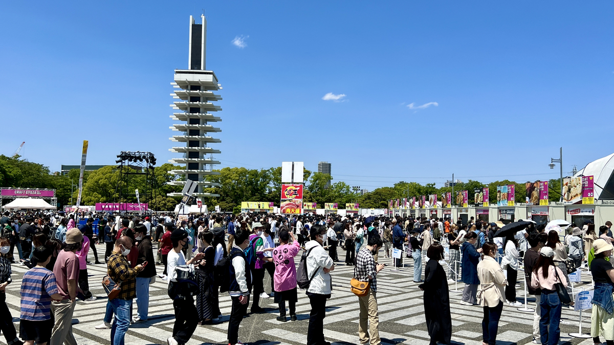 Long Lines at Each Vendor