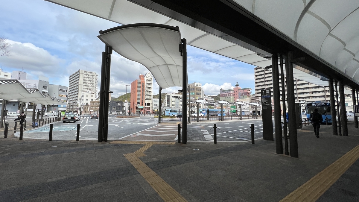 JR Iwakuni Station West Exit Bus Terminal