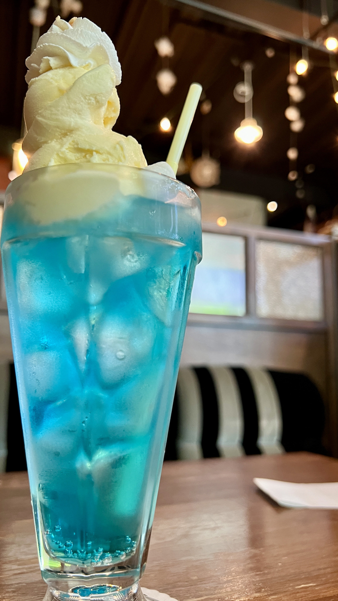 Ramune Blue Cream Soda