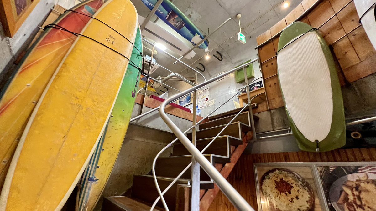 Stairs to the Second Floor