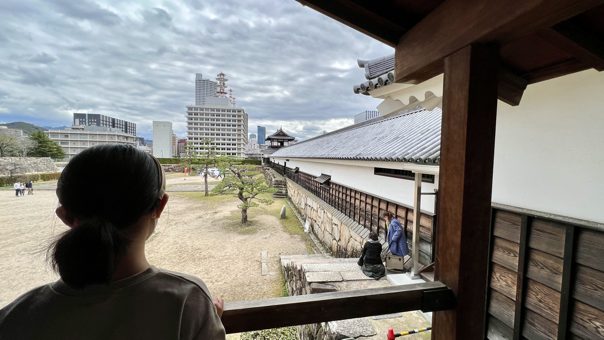 View from Omote Gomon