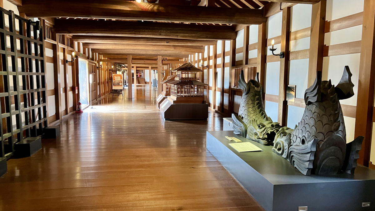 Exhibit in Tamon Yagura