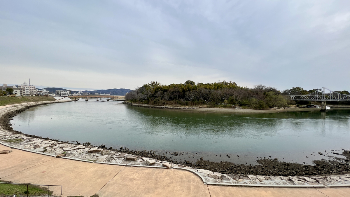 旭川河濱