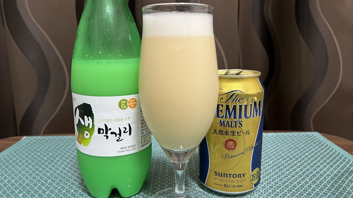 Makgeolli + Premium Malts