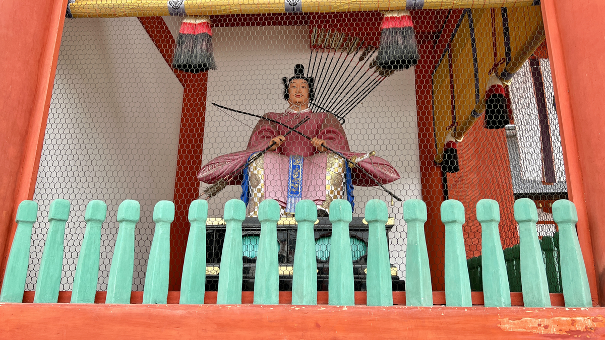 Deidades guardianas de la puerta Rōmon