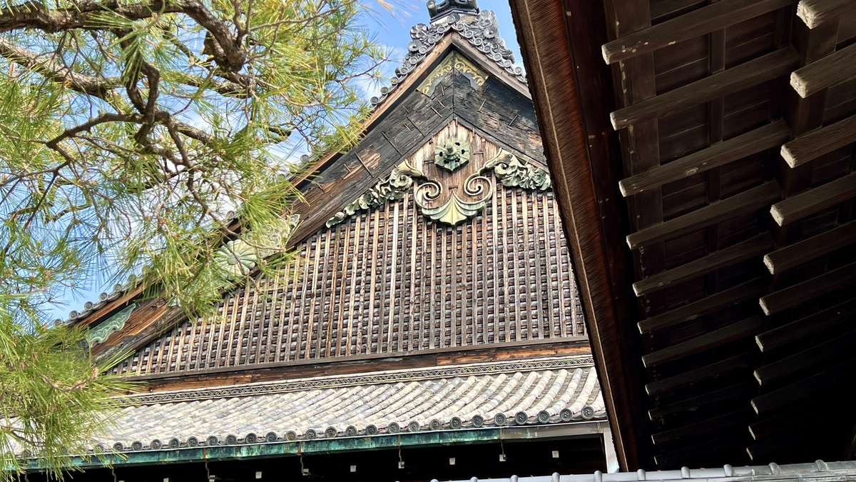 Large roof of the guardhouse