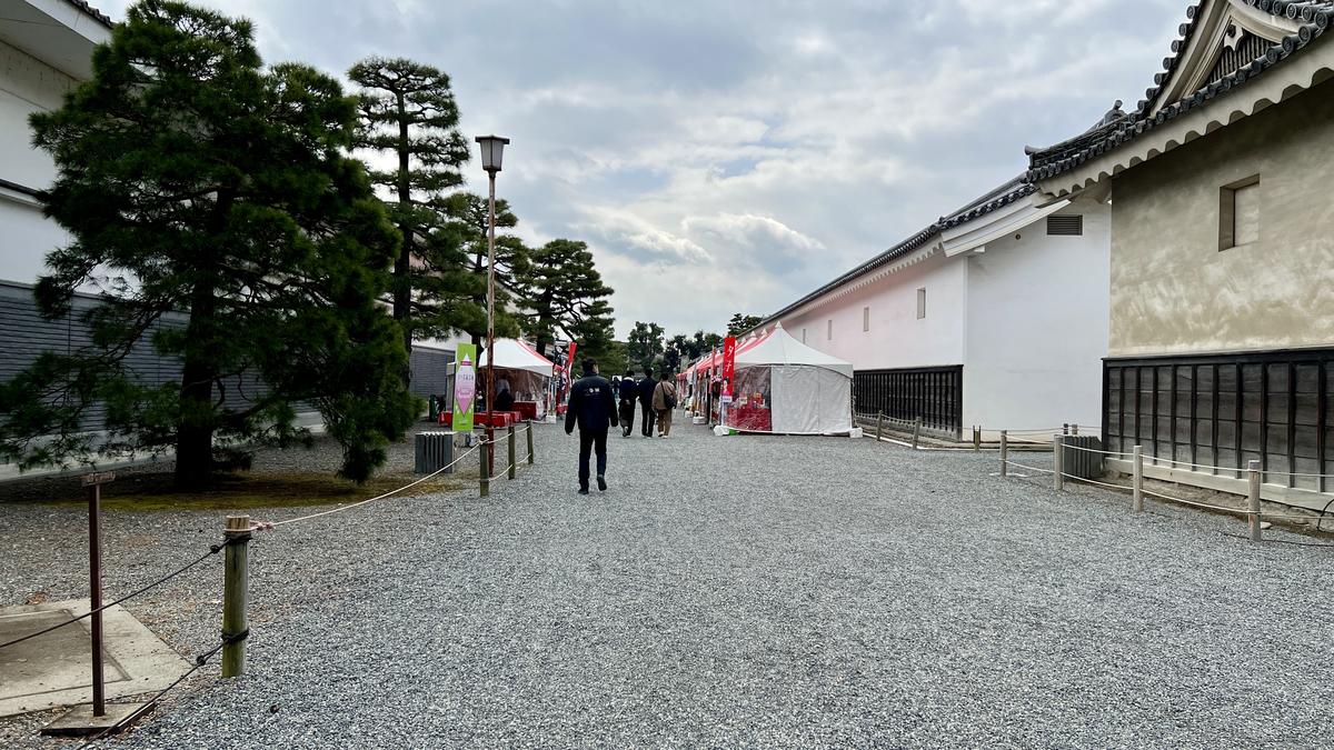 Busy Food Stall Area