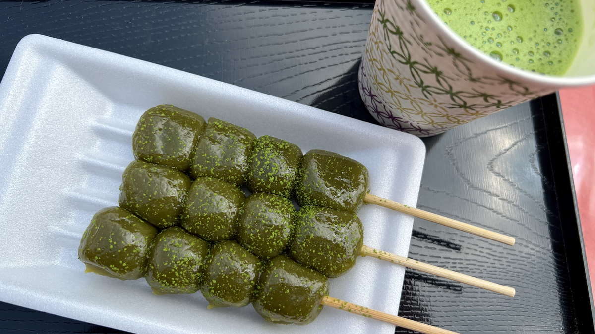 Matcha Dango and Matcha