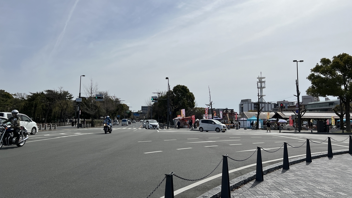 姬路城前的十字路口