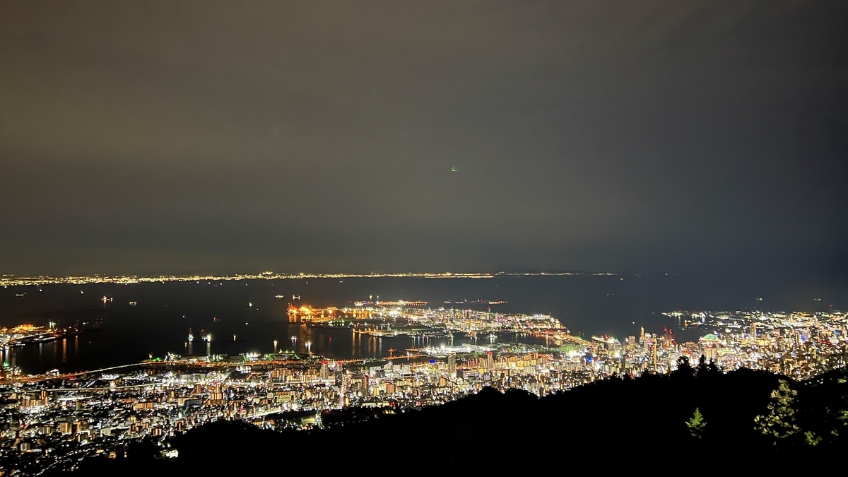 從掬星台看到的夜景