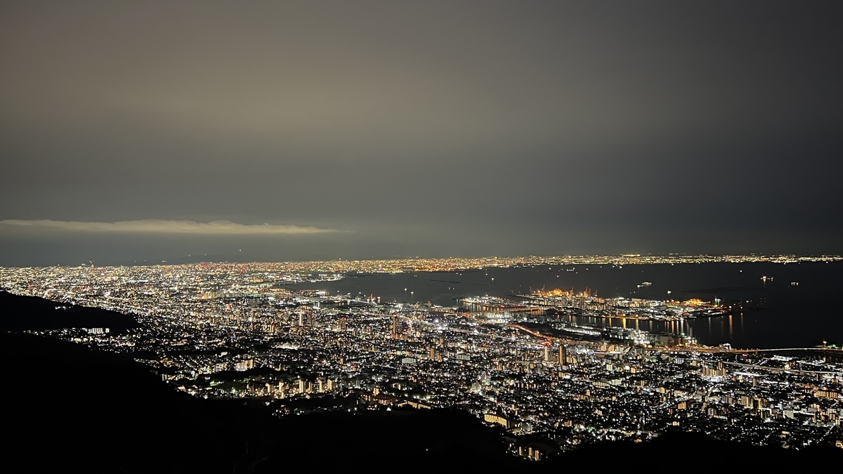 從掬星台看到的夜景