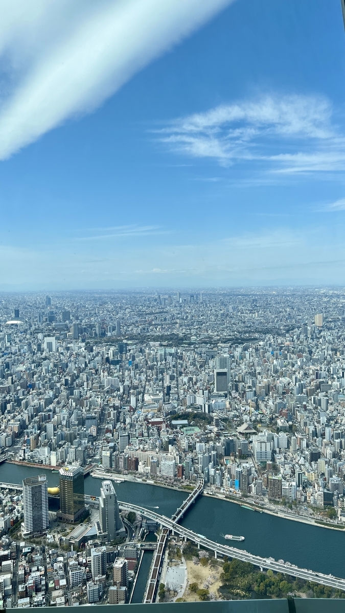 天望回廊からの眺め