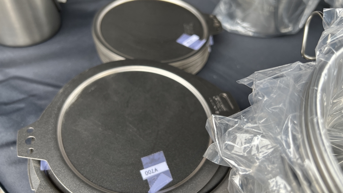 Productos en exhibición