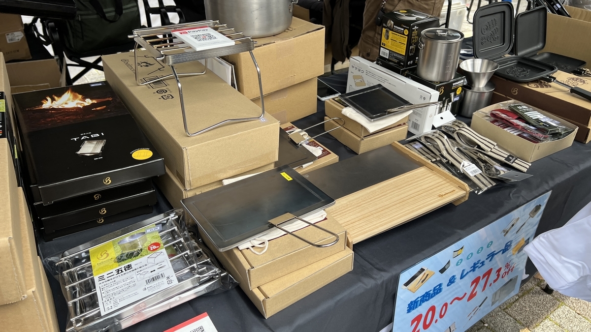 Productos en exhibición