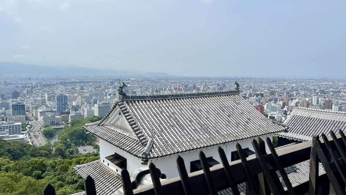 从大天守最高层的眺望