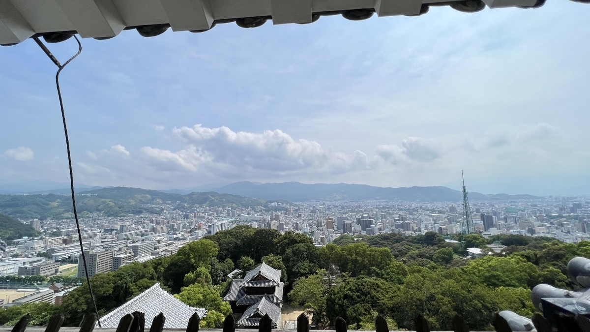 从大天守最高层的眺望