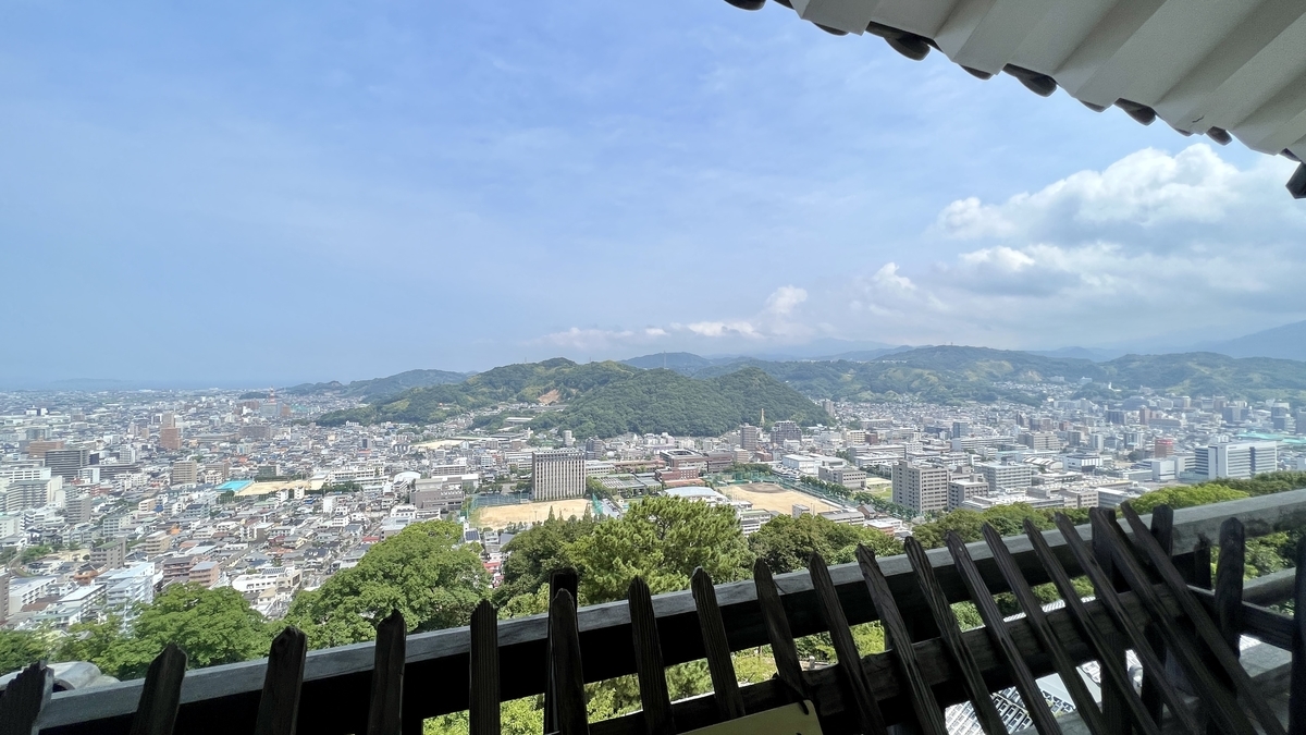 从大天守最高层的眺望
