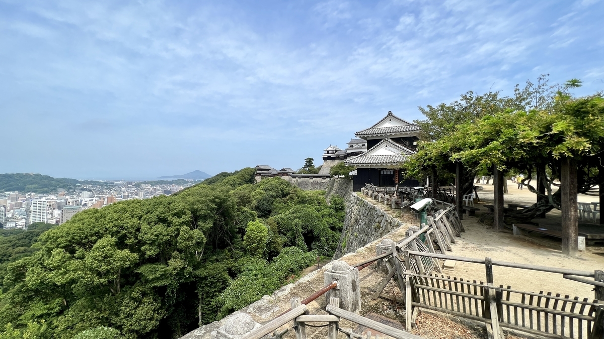 从本丸广场的眺望