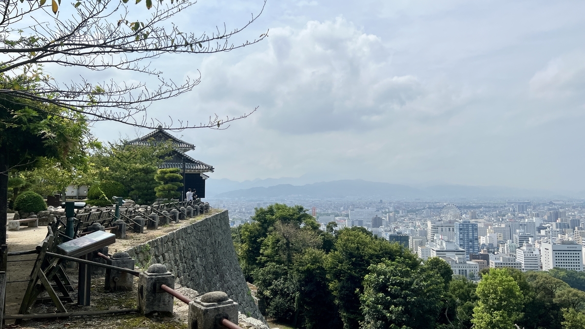 从本丸广场的眺望