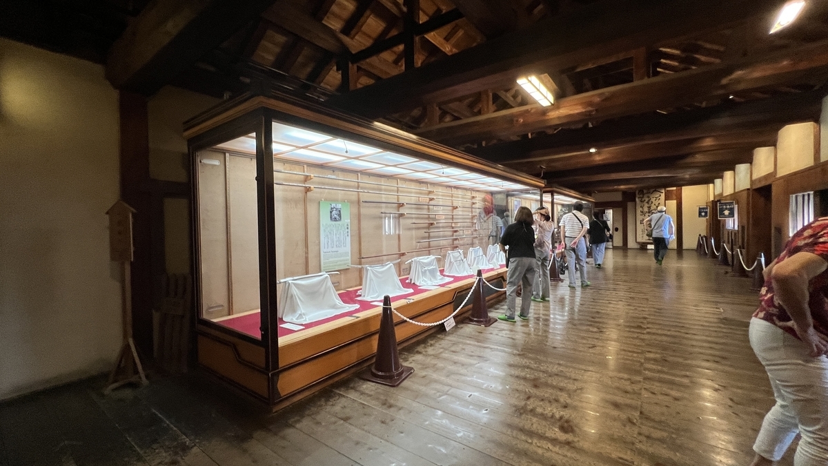 枪刀的展示
