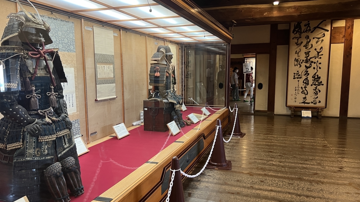 盔甲的展示
