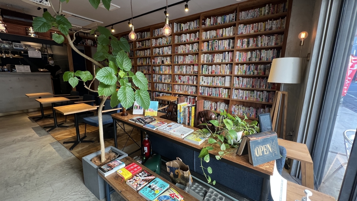 Potted plants placed throughout the space